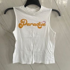 Paradise sleeveless tank too